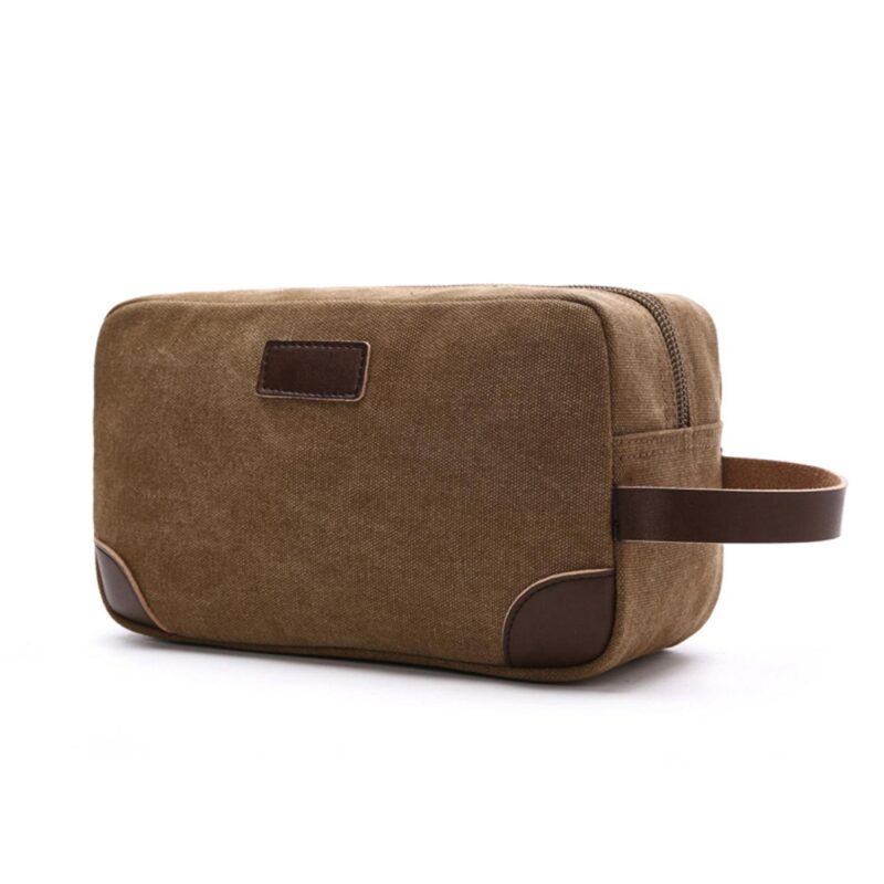Custom Water-resistant Canvas Toiletry Bag - 6