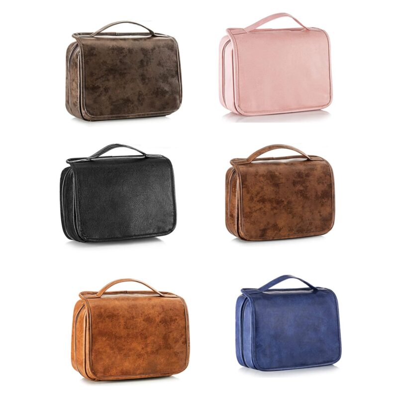 Custom Water-resistant Hanging Travel Toiletry Bag - 1