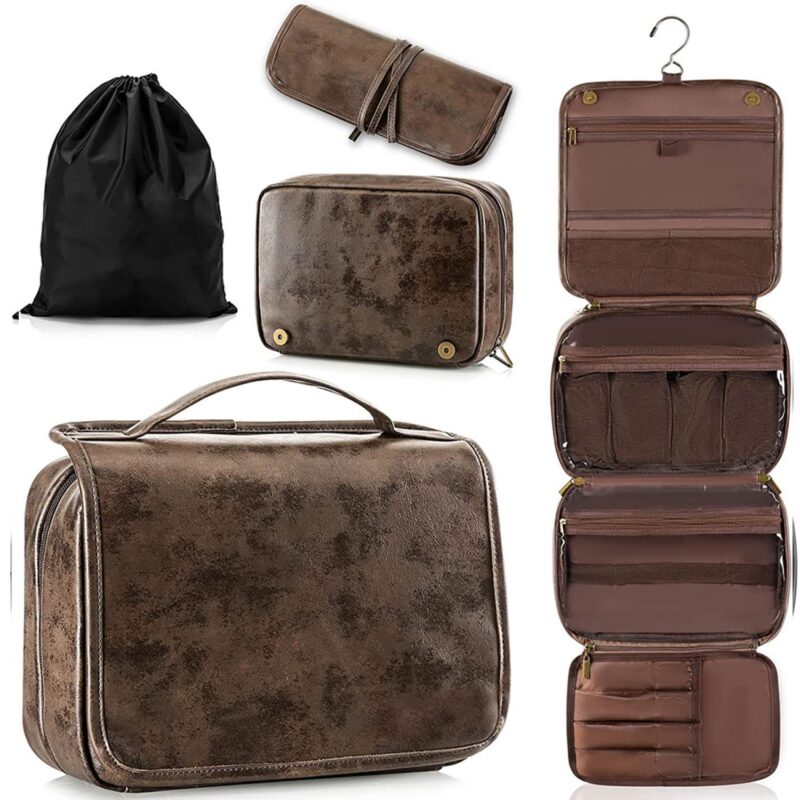 Custom Water-resistant Hanging Travel Toiletry Bag - 2