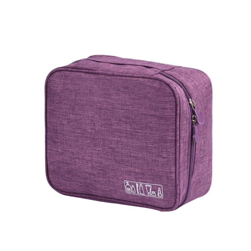 Custom Water-resistant Square Toiletry Bag - 7