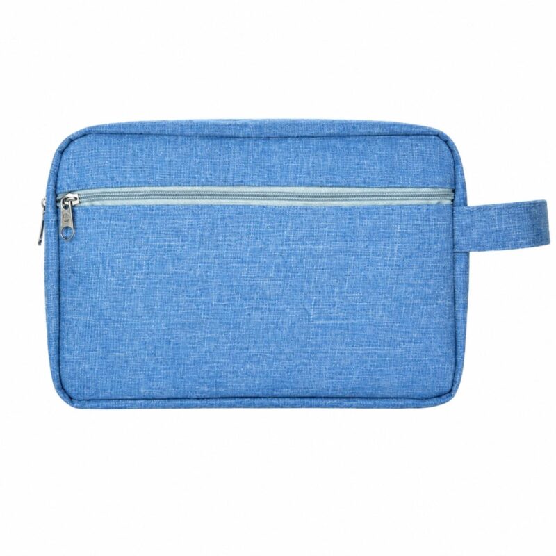 Custom Waterproof 600D Polyester Travel Toiletry Bag With Handle - 3