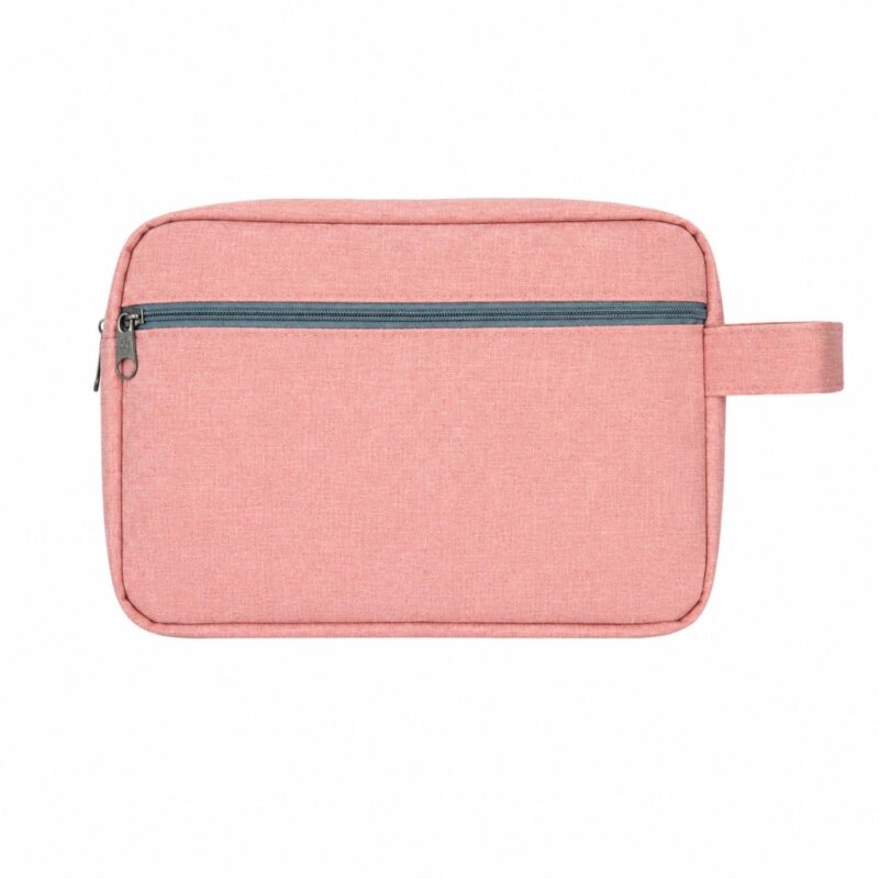 Custom Waterproof 600D Polyester Travel Toiletry Bag With Handle - 4