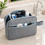 Custom Waterproof 600D Polyester Travel Toiletry Bag With Handle - 7