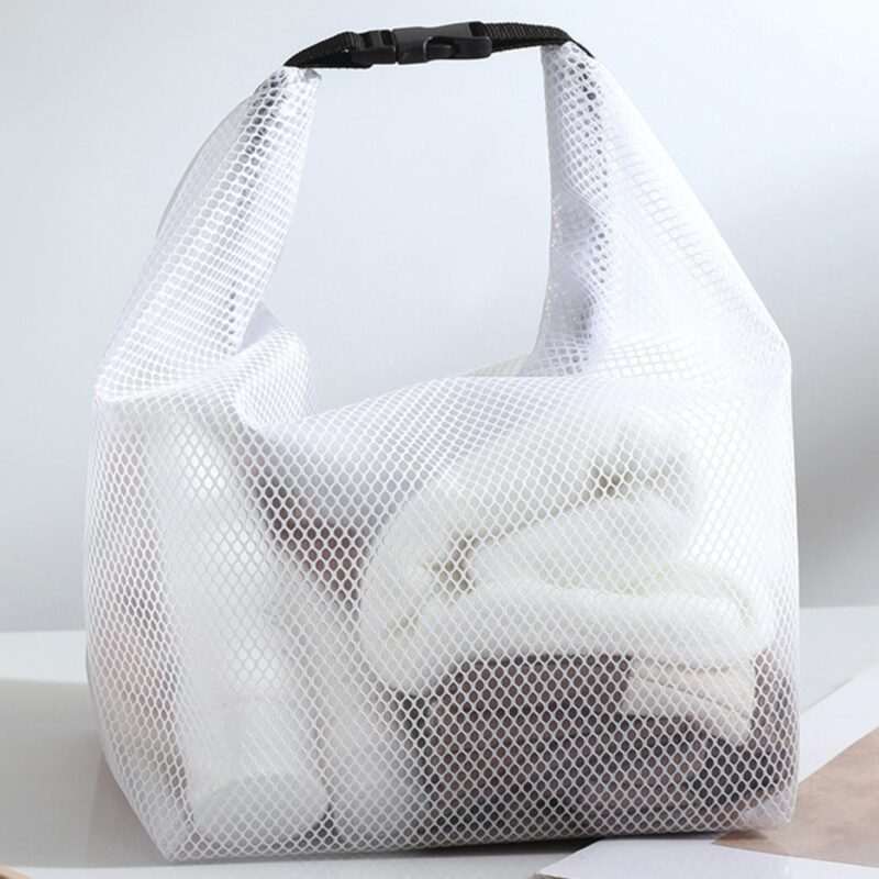 Custom Waterproof Beach Swimming Mesh Toiletry Bag - 2