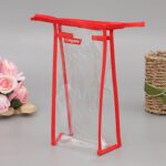 Custom Waterproof Clear PVC Toiletry Bag (7"x8"x1.6")