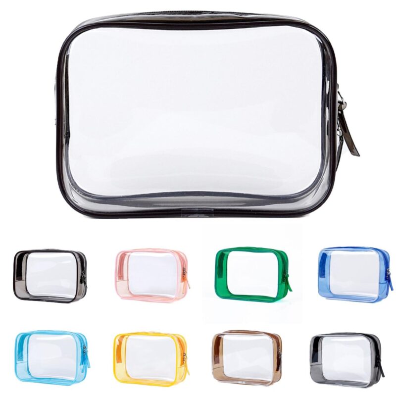 Custom Waterproof Clear Travel Toiletry Bag - 1