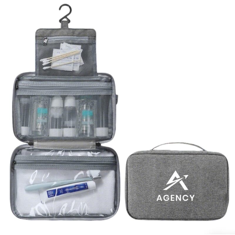 Custom Waterproof Foldable Travel Toiletry Bag - 6