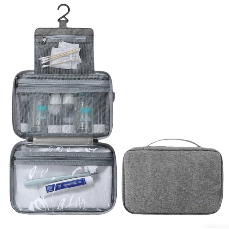 Custom Waterproof Foldable Travel Toiletry Bag - 7