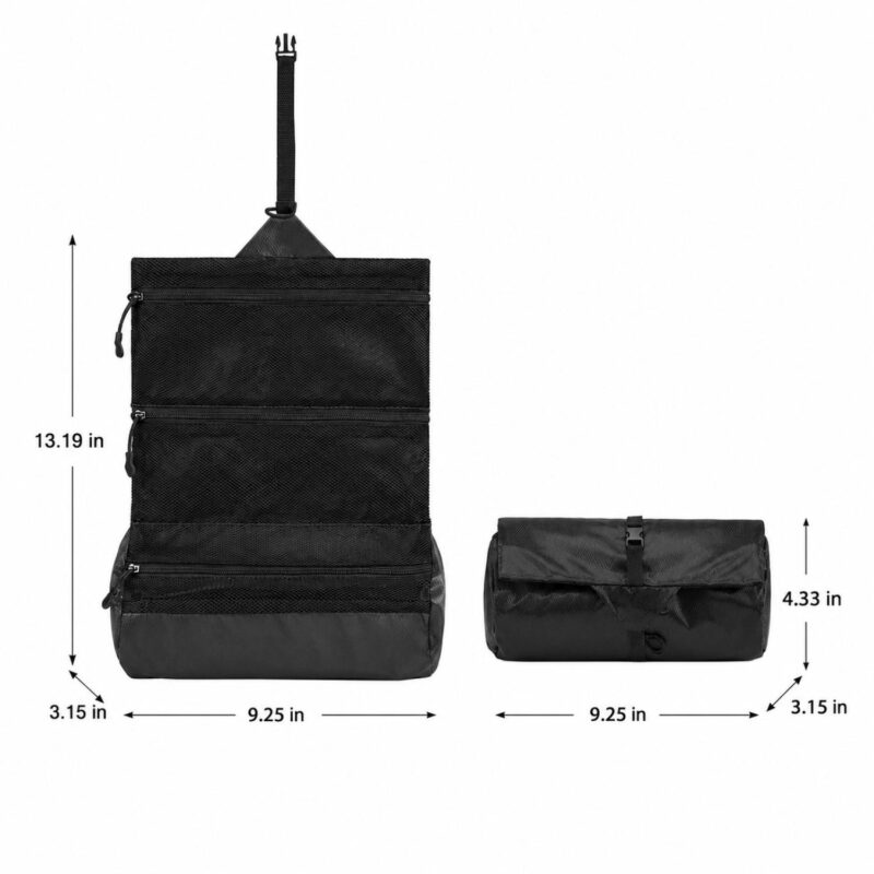 Custom Waterproof Foldable Travel Toiletry Bag - 1
