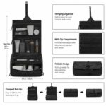 Custom Waterproof Foldable Travel Toiletry Bag - 3