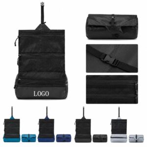 Custom Waterproof Foldable Travel Toiletry Bag