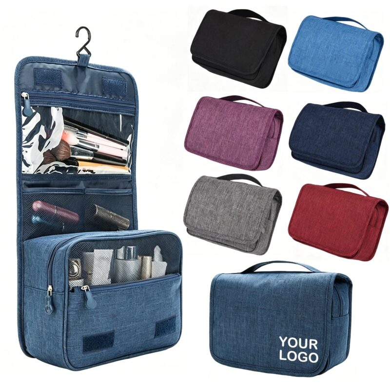 Custom Waterproof Hanging Toiletry Bag