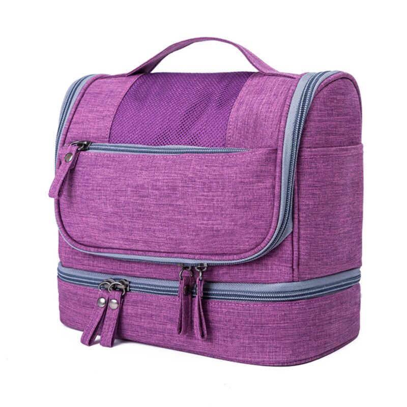 Custom Waterproof Hanging Toiletry Bag - 7