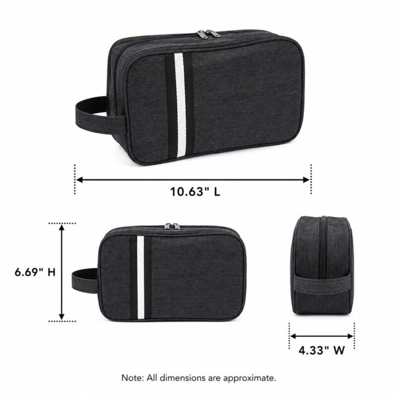 Custom Waterproof Hanging Travel Toiletry Bag - 1