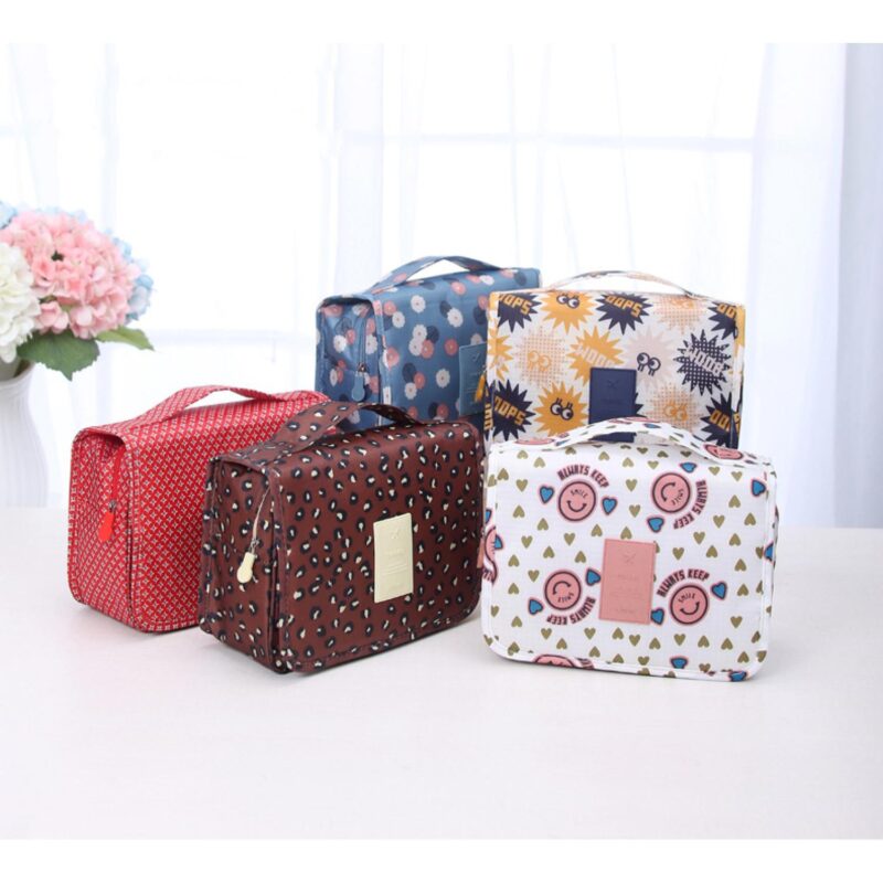 Custom Waterproof Hanging Travel Toiletry Kit - 1