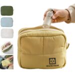 Custom Waterproof Nylon Travel Toiletry Bag with Multiple Compartments