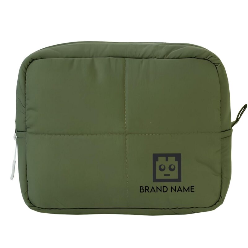 Custom Waterproof Nylon Travel Toiletry Bag with Multiple Compartments - 6