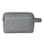 Custom Waterproof Oxford Cloth Double Layer Toiletry Bag with Handles - 7