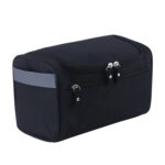 Custom Waterproof Oxford Fabric Hanging Toiletry Bag with Side Handle - 5