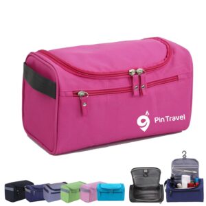 Custom Waterproof Oxford Fabric Toiletry Bag with Dry Wet Separation