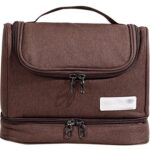 Custom Waterproof Oxford Travel Toiletry Kit with Smooth Metal - 1