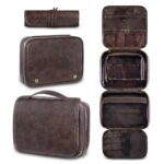 Custom Waterproof PU Dopp Kit with Large Capacity - 5