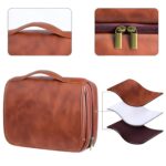 Custom Waterproof PU Dopp Kit with Large Capacity - 9