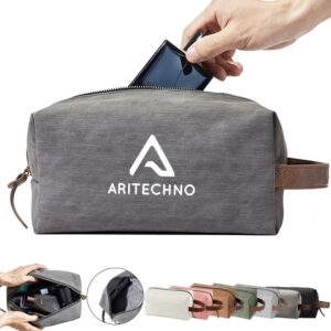 Custom Waterproof PU Square Toiletry Bag