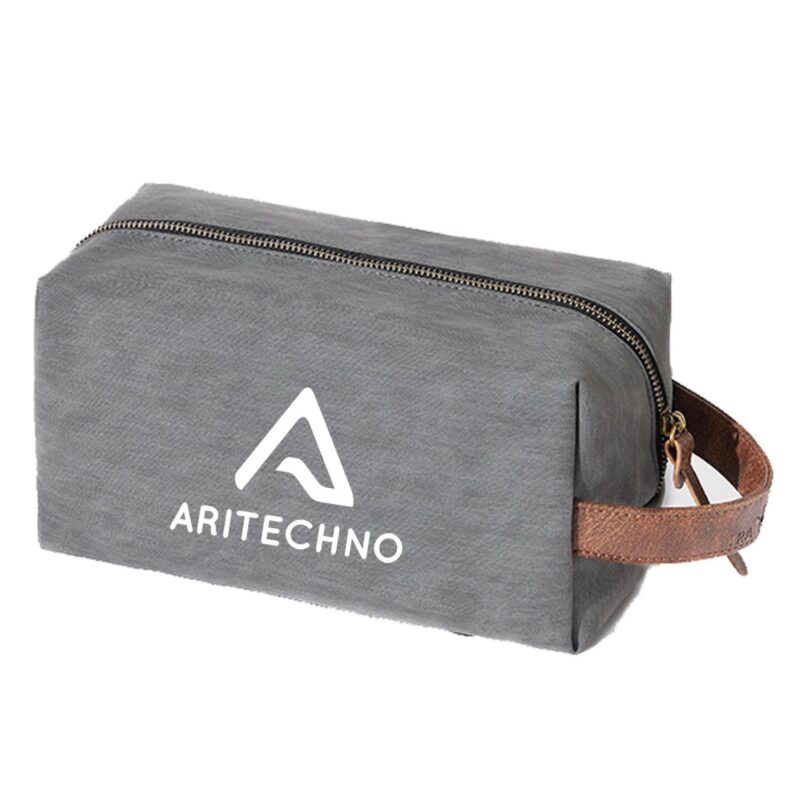 Custom Waterproof PU Square Toiletry Bag - 8