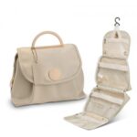 Custom Waterproof PU Toiletry Bag with Hanging Hook - 7