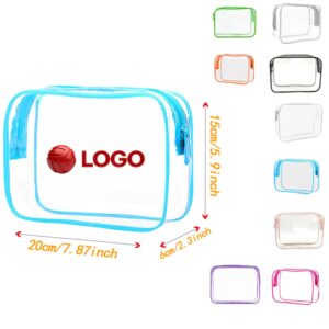 Custom Waterproof PVC Clear Toiletry Bag