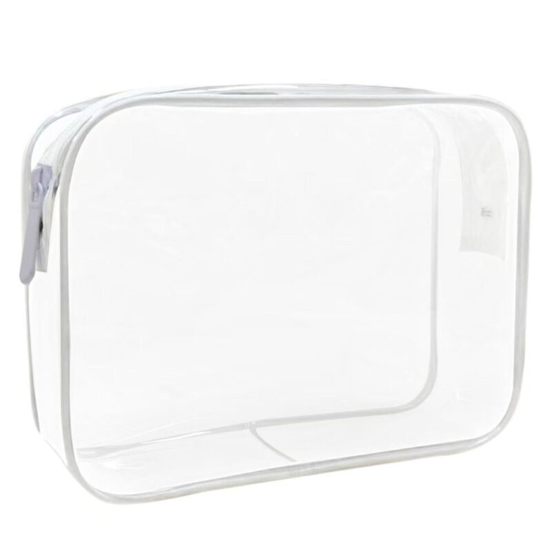 Custom Waterproof PVC Clear Toiletry Bag - 4