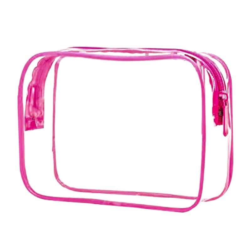 Custom Waterproof PVC Clear Toiletry Bag - 8