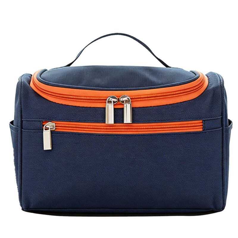 Custom Waterproof PVC Oxford Fabric Travel Toiletry Bag with Multi Compartments - 3
