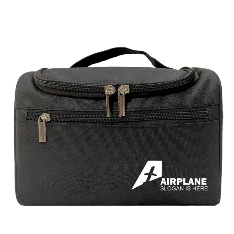Custom Waterproof PVC Oxford Fabric Travel Toiletry Bag with Multi Compartments - 6