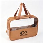 Custom Waterproof PVC Transparent Zipper Travel Toiletry Bag - 2
