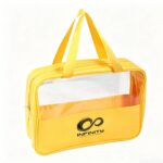 Custom Waterproof PVC Transparent Zipper Travel Toiletry Bag - 4