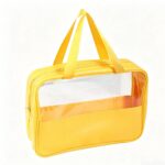 Custom Waterproof PVC Transparent Zipper Travel Toiletry Bag - 5