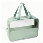Custom Waterproof PVC Transparent Zipper Travel Toiletry Bag - 9