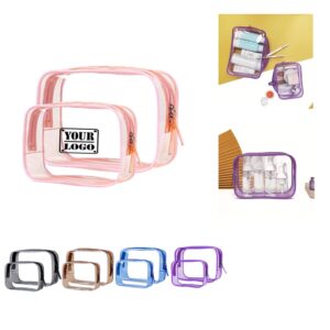 Custom Waterproof PVC Travel Toiletry Kit (2-Piece Set)