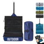 Custom Waterproof Polyester Travel Toiletry Bag