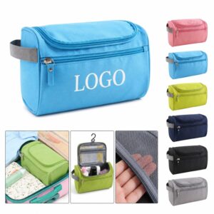 Custom Waterproof Polyester Travel Toiletry Bag
