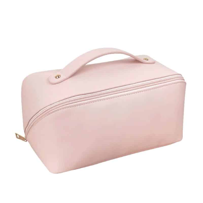 Custom Waterproof Portable PU Toiletry Bag With Divider - 3