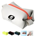 Custom Waterproof Silicone Toiletry Bag with Large Capacity