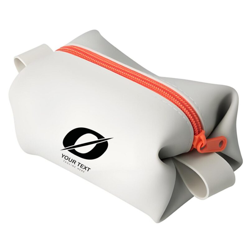 Custom Waterproof Silicone Toiletry Bag with Large Capacity - 8