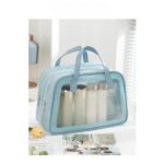 Custom Waterproof Toiletry Bag Travel Bag - Double Layer Dry/Wet Shower Organizer - 2