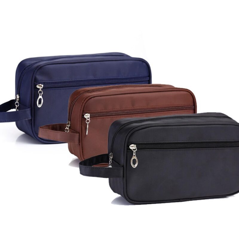 Custom Waterproof Toiletry Bag with Hook - 5
