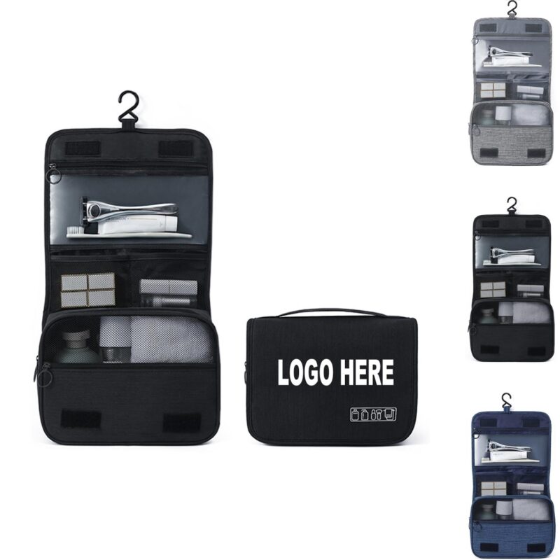 Custom Waterproof Travel Hanging Toiletry Bag