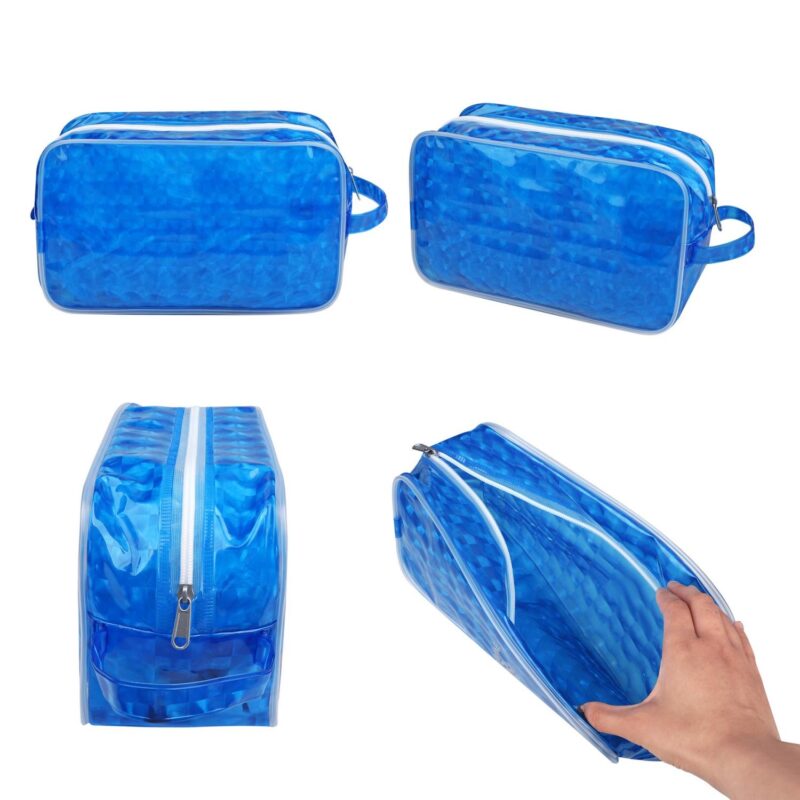 Custom Waterproof Travel Toiletry Bag Cosmetic W/ Handle - 2