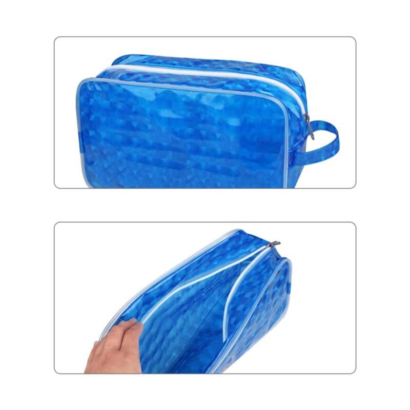 Custom Waterproof Travel Toiletry Bag Cosmetic W/ Handle - 3